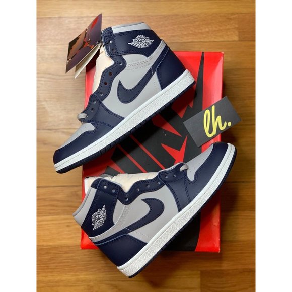 Sz 9.5 Air Jordan 1 Retro High '85 Georgetown - Picture 6 of 10
